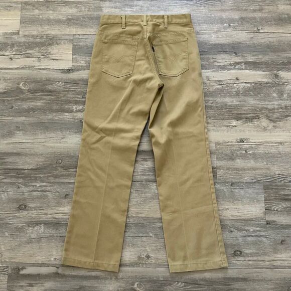 Vintage 60s Levi's Black Tab Big E Sta-Prest Chino Pants Size 30X29 - Picture 1 of 8